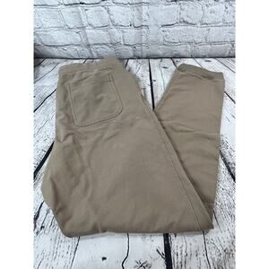 Weatherproof Vintage Mens Pants Joggers Sweatpants Size M Brown